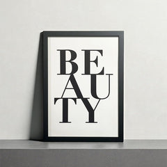 No.022 Typography : BEAUTY