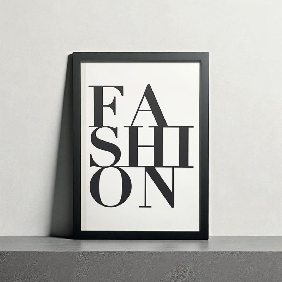 No.023 Typography : FASHION