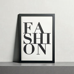 No.023 Typography : FASHION