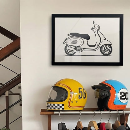 No.033 Vintage Scooter